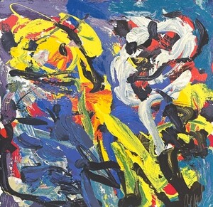 Spelend In Blauw